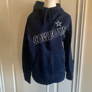 NFL NIKE therma fit Dallas Cowboys zipper hoodie